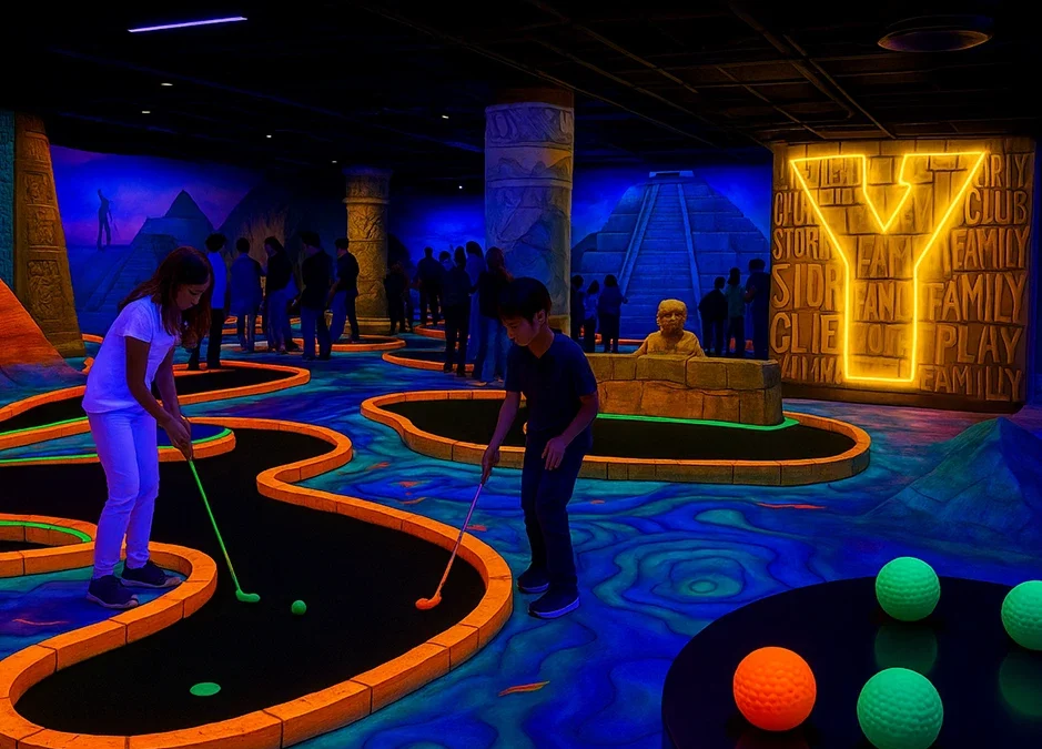 חזרה ללימודים - ילדים משחקים במיני גולף שלנו