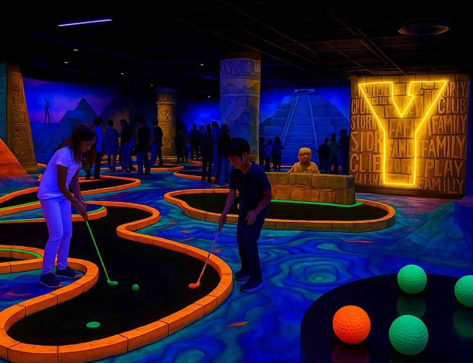 חזרה ללימודים - ילדים משחקים במיני גולף שלנו